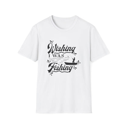 Wishing I Was Fishing Unisex Classic Tee