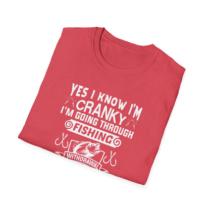 Yes I'm Cranky - Funny Fishing Tee