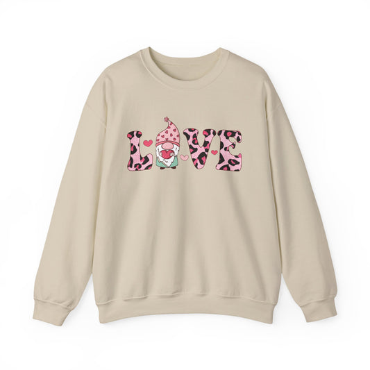 Love Womens Heavy Blend Crewneck Sweatshirt Valentines Day Love Sweatshirt