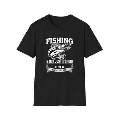 Fishing Is A Way of Life - Unisex Softstyle T-Shirt