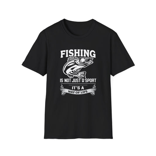 Fishing Is A Way of Life - Unisex Softstyle T-Shirt