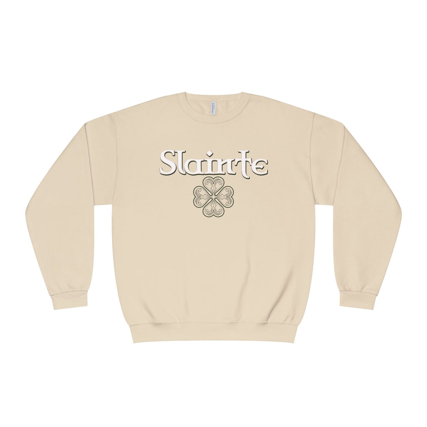 Slainte in Clovers Womens Unisex NuBlend® Crewneck Sweatshirt