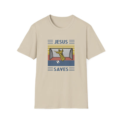 Jesus Saves - Softstyle TShirt