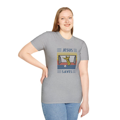 Jesus Saves - Softstyle TShirt