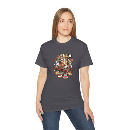 DJ Pizza T-Shirt - Cotton Crew