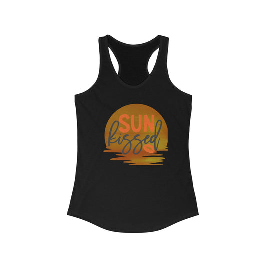 Sun Kissed Racerback Tank Top, Racerback Summer Tank Top, Tank Top Cover Up, Sun Kissed Beach Vibe