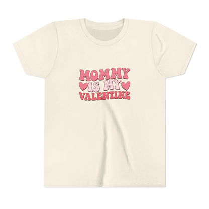Kids Mommy Is My Valentine TShirt Valentines Day