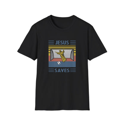 Jesus Saves - Softstyle TShirt