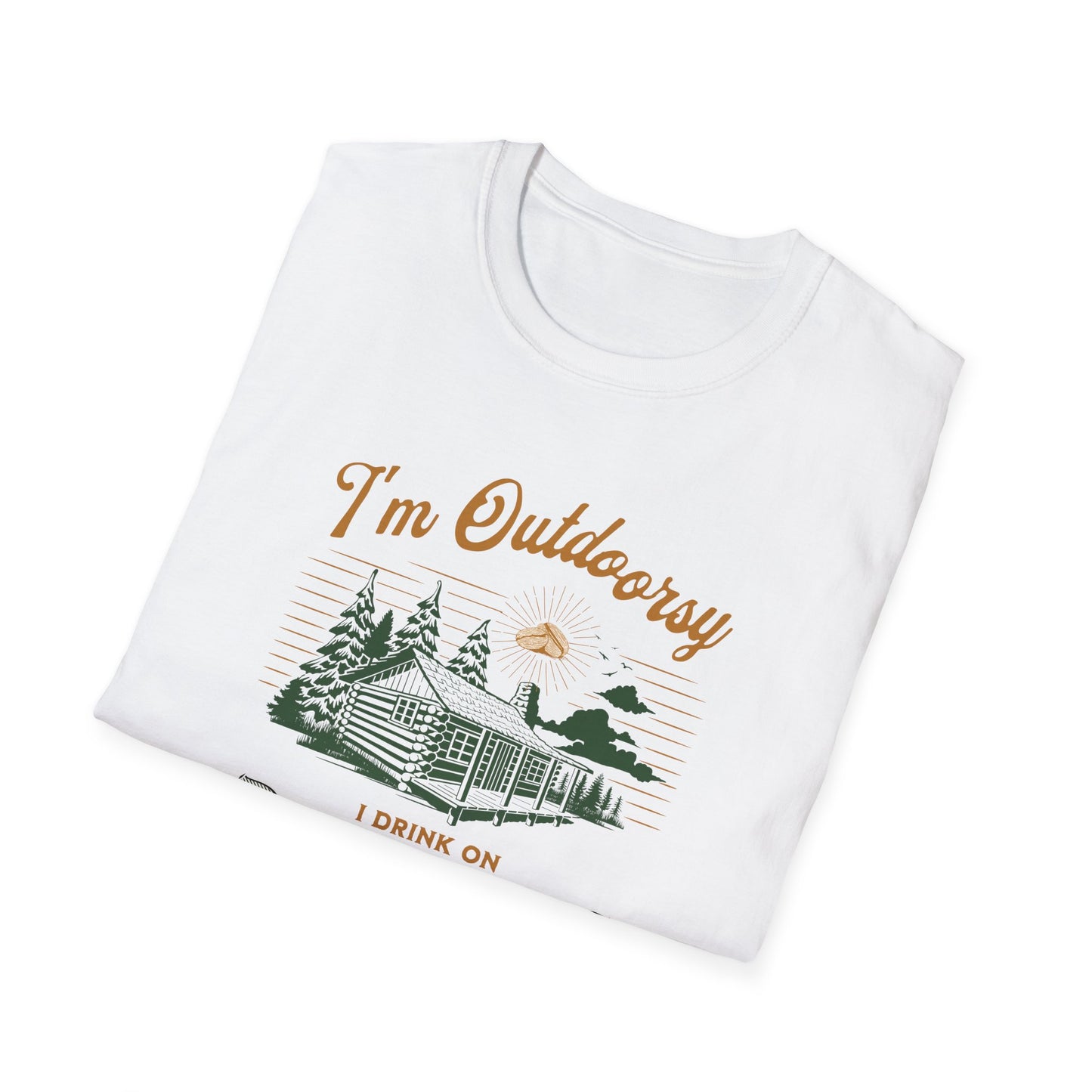 I'm Outdoorsy I Drink On Porches - Humorous Classic Tee