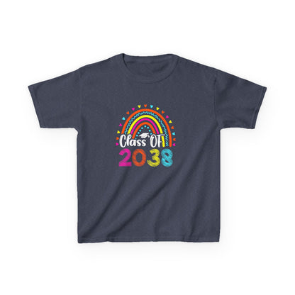 Kids Rainbow Class of 2038 Shirt  - Unisex Tee