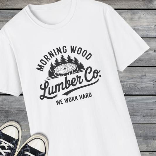 Morning Wood Lumber Co - Softstyle Tshirt