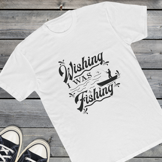 Wishing I Was Fishing - Cotton Crew