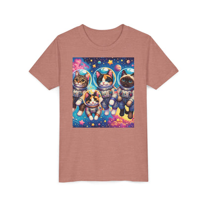 Kids Cats In Space TShirt Kids Graphic Tee