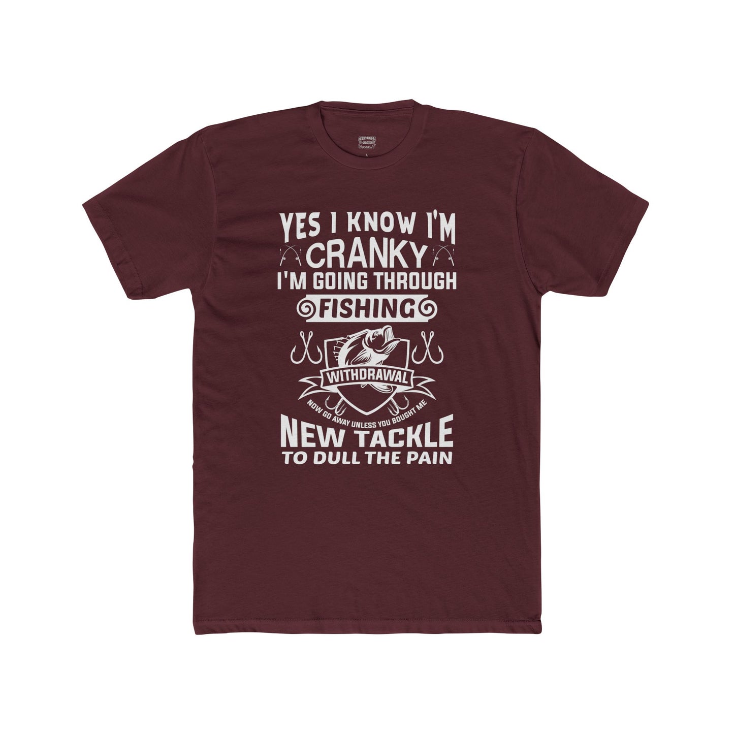 Cranky Fisherman - Premium Cotton Tee