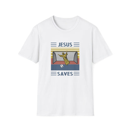 Jesus Saves - Softstyle TShirt