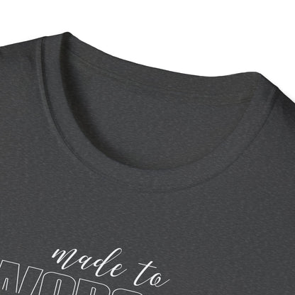 Made to Worship Unisex T-Shirt | Softstyle Tee for Music Lovers, Church Events, Inspirational Gifts, Everyday Wear, Casual Fashion