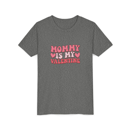 Kids Mommy Is My Valentine TShirt Valentines Day