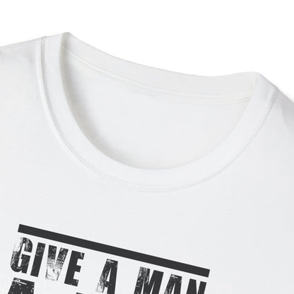 Give a Man a Fish - Unisex Softstyle T-Shirt