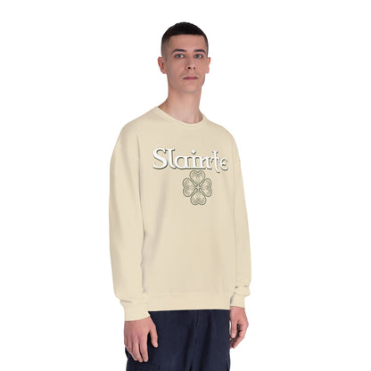 Slainte in Clovers Womens Unisex NuBlend® Crewneck Sweatshirt