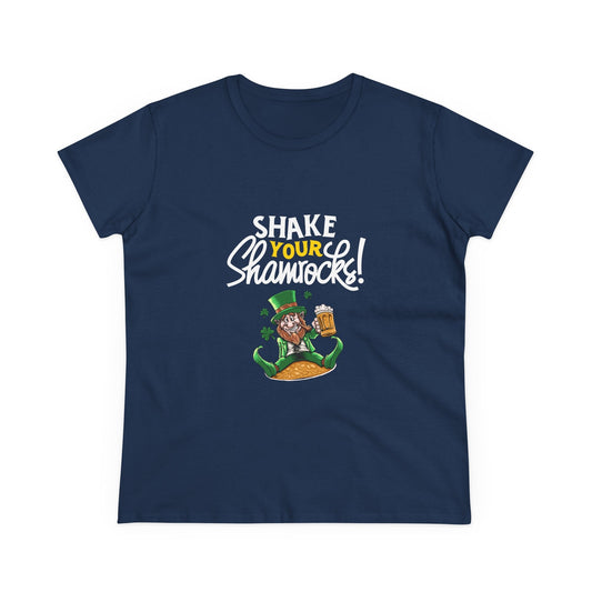 Shake Your Shamrocks - Women's Midweight Cotton Tee