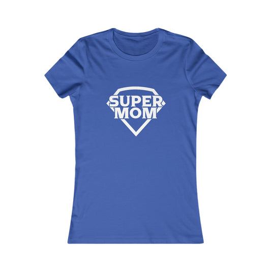 Super Mom Women's Tee - Comfortable Casual Shirt, Gift for Moms, Mother's Day Apparel, Everyday Wear