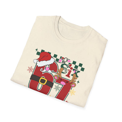 Santa Number 67 Graphic Tee | Christmas Holiday Shirt