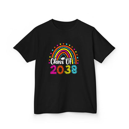 Kids Rainbow Class of 2038 Shirt  - Unisex Tee