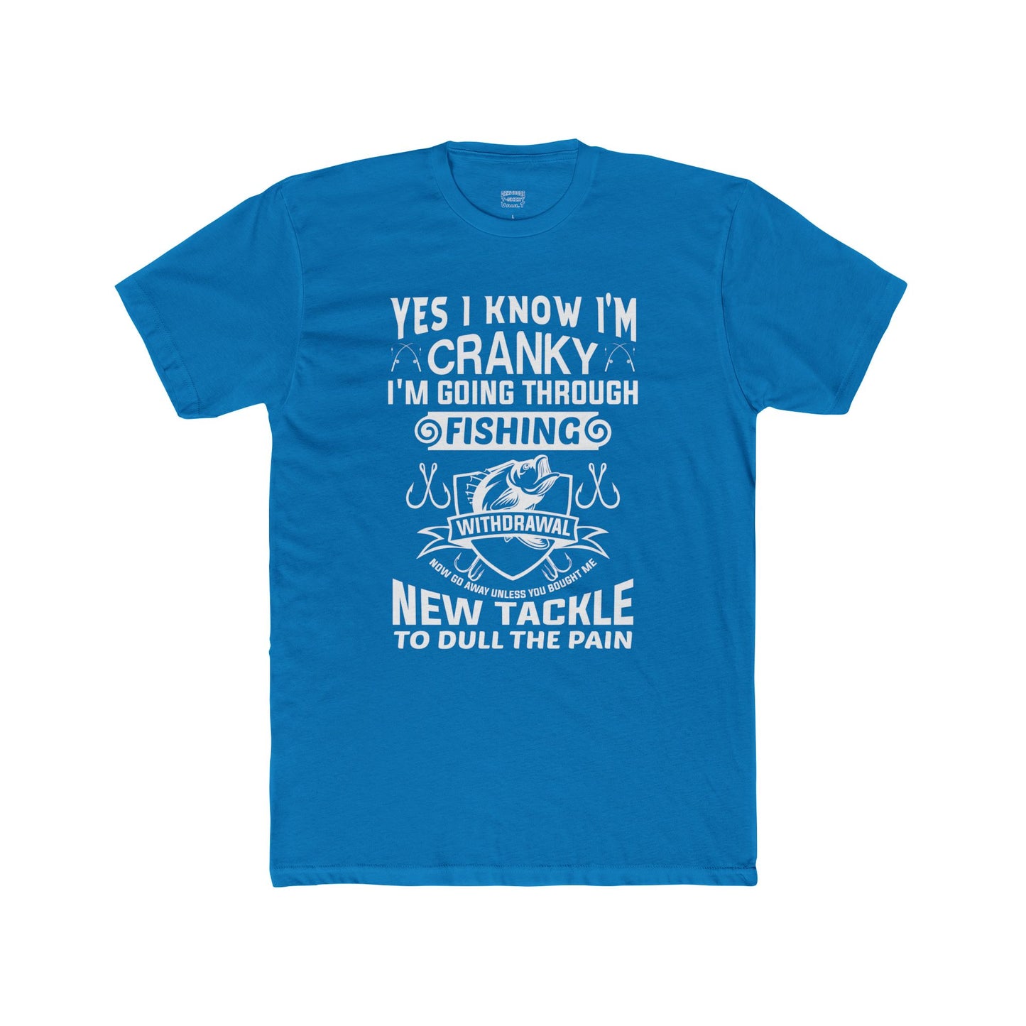 Cranky Fisherman - Premium Cotton Tee