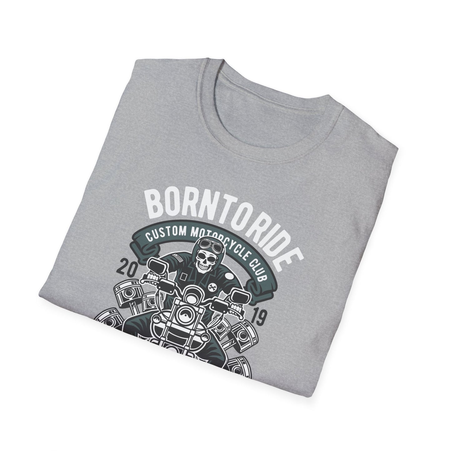 Born to Ride Motorcycle - Softstyle Tee