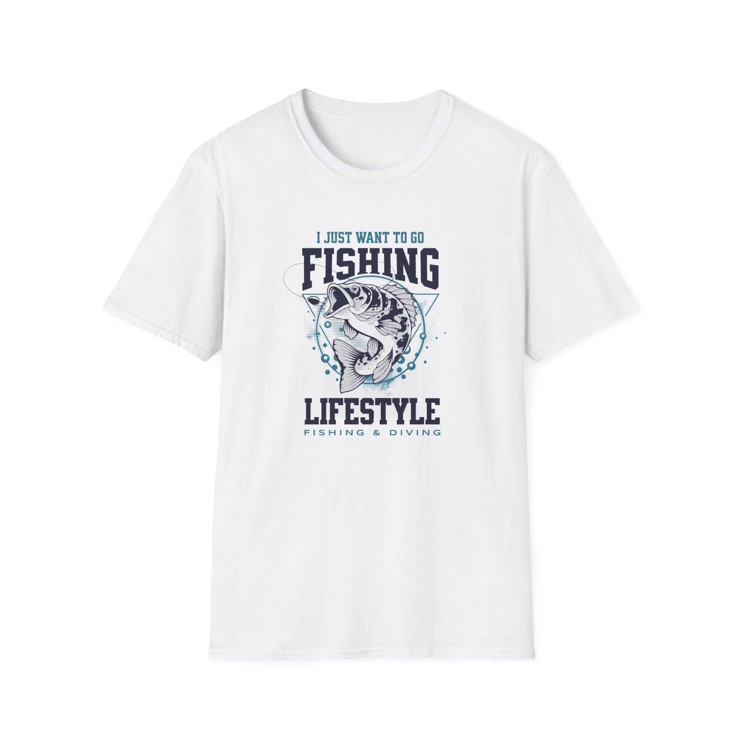 Fishing Is A Lifestyle - Unisex Softstyle T-Shirt