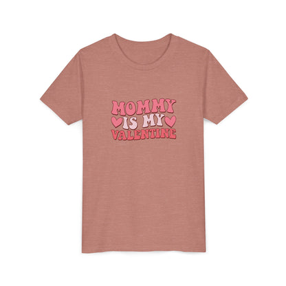 Kids Mommy Is My Valentine TShirt Valentines Day