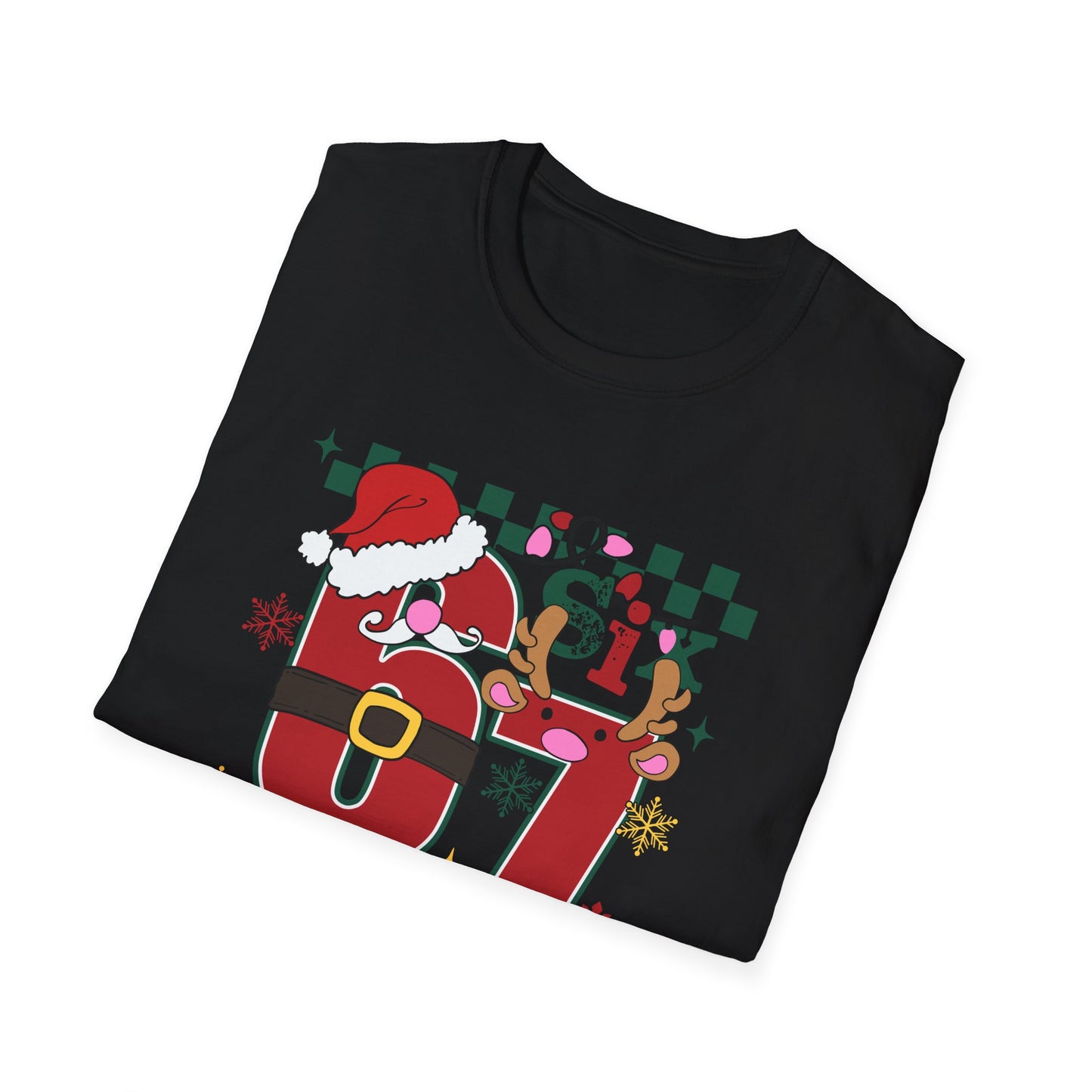 Santa Number 67 Graphic Tee | Christmas Holiday Shirt