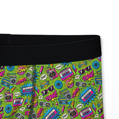 80s Retro Pop Culture Boxer Briefs