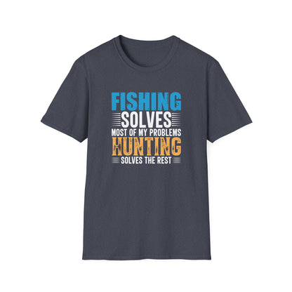 Fishing and Hunting - Softstyle T-Shirt
