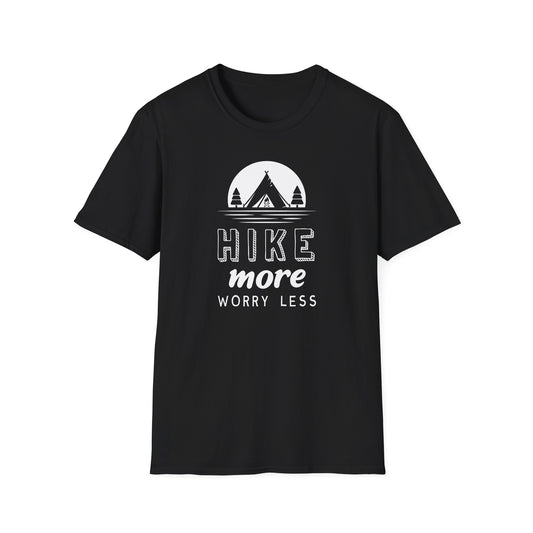 Hike More Worry Leass - Hiking Inspiration T-Shirt
