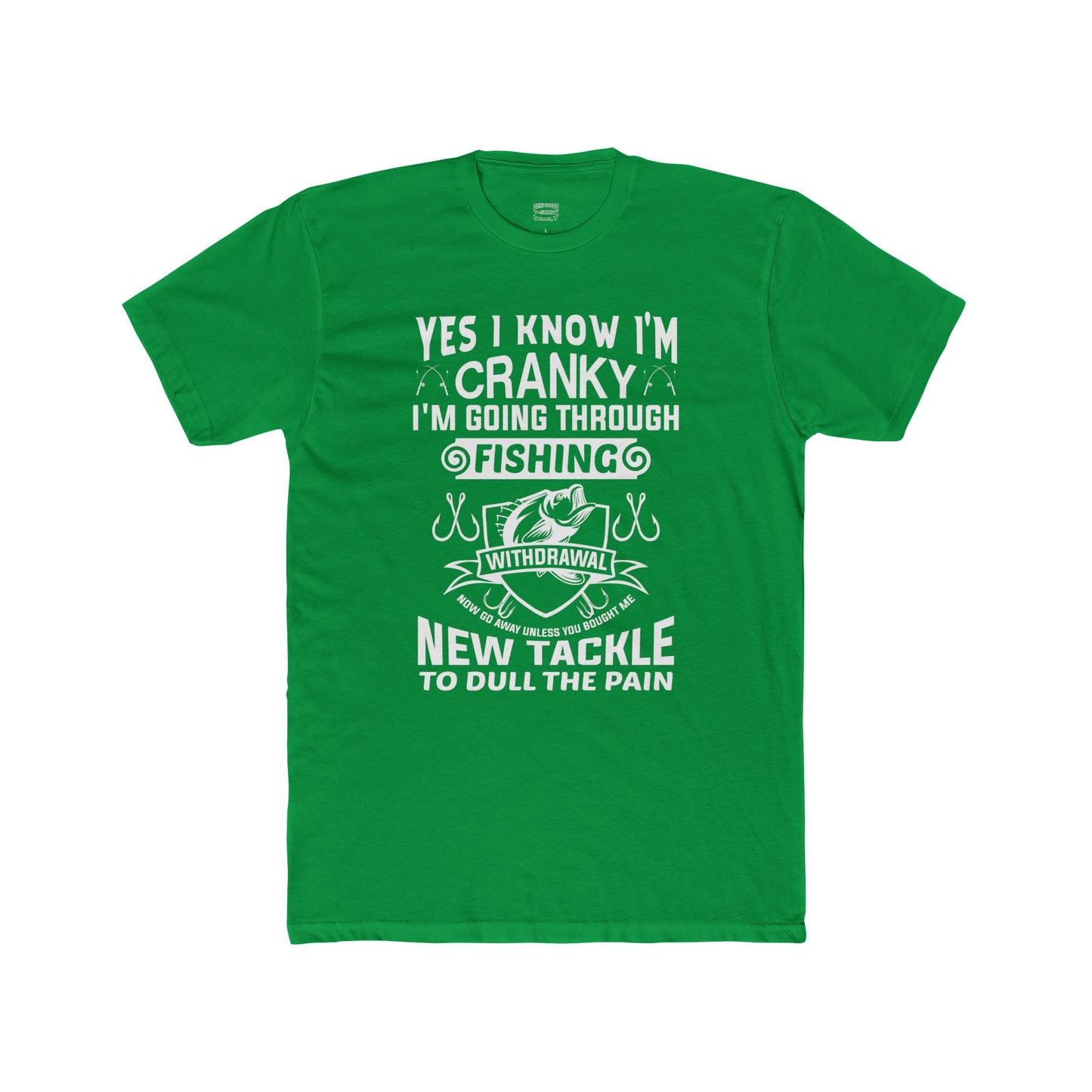 Cranky Fisherman - Premium Cotton Tee