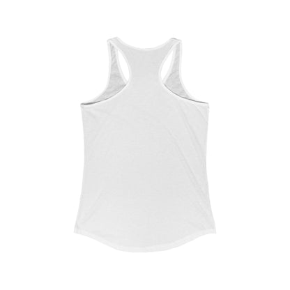 I Look Better Bent Over - Black Lettering Women's Racerback