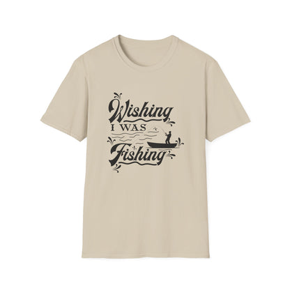 Wishing I Was Fishing Unisex Classic Tee